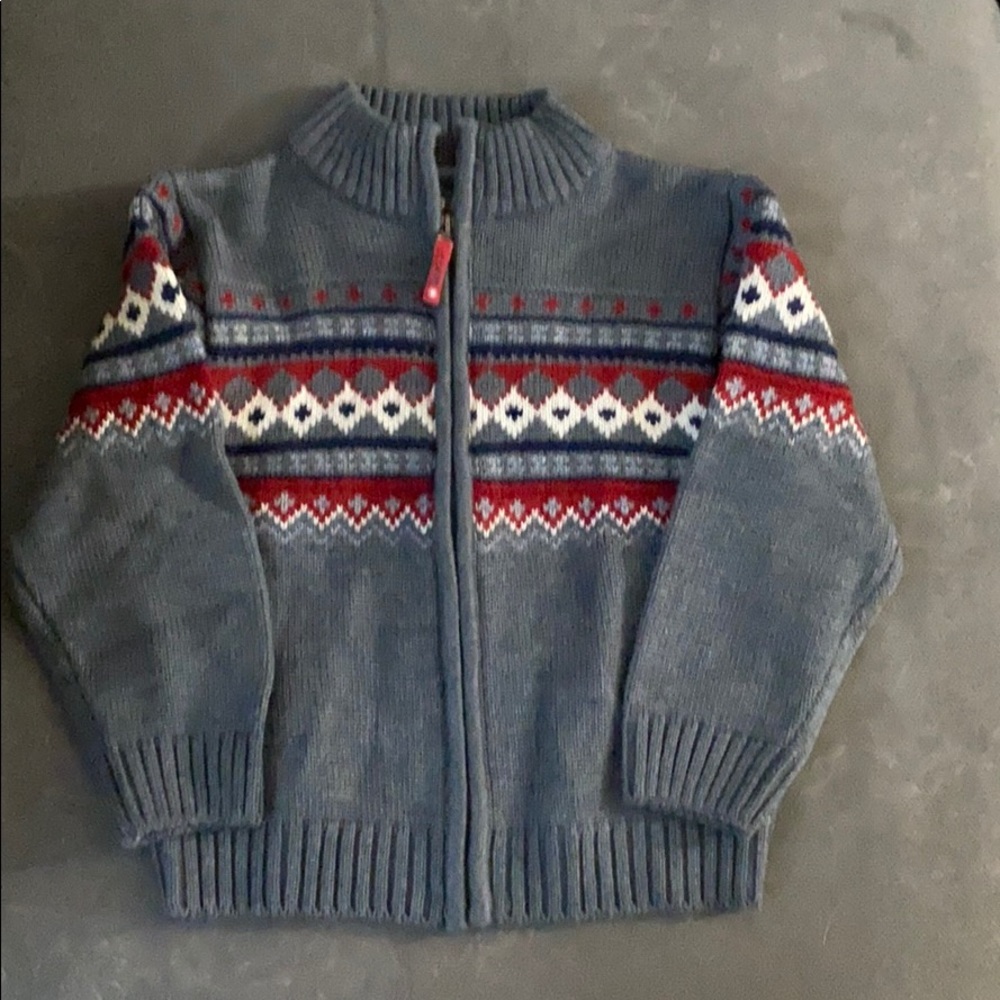 E Land Sports Boys Sweater Sz 5
